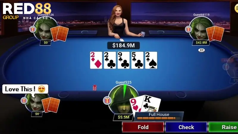 Các lựa chọn đặt cược khi chơi Poker online