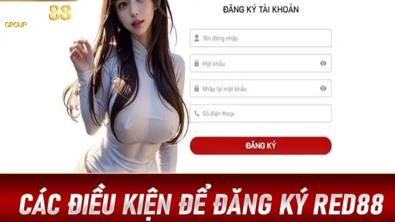 Điều kiện đăng ký Red88 mà người chơi cần biết