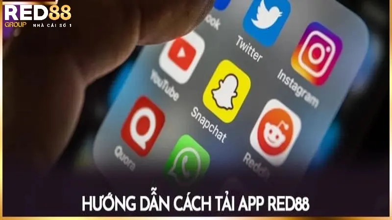 Hướng dẫn tải app Red88 về điện thoại cho tân thủ